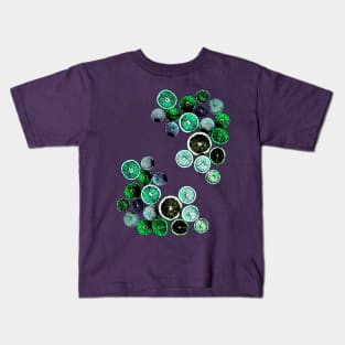 Green Fruit Slices Kids T-Shirt